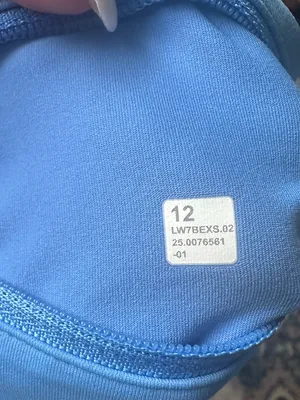 Lululemon Speed Up Mid-Rise Lined Light Blue Running Shorts 12 thumbnail 8