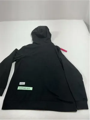Womans Excellent Condition Susan G Komen Full Zip Hoodie Large Black Graphic thumbnail 3