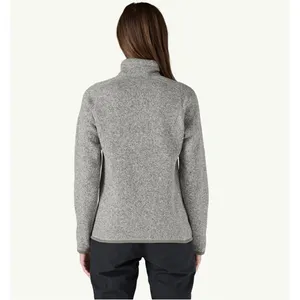Patagonia Women's Better Sweater 1/4 Zip Fleece Gray Size XS thumbnail 12