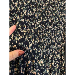 Petal + Pup Edwina Smocked Navy Tiered Smocked Floral Dress - Size S thumbnail 8