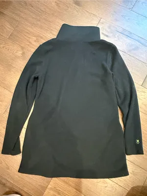 Dudley Stephens Black Cobble Hill Turtleneck Medium - C67-113 thumbnail 8