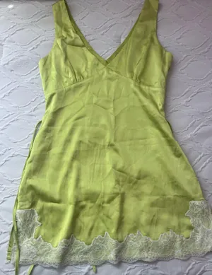 White Fox Lime Green Mini Dress thumbnail 2