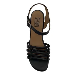 Miz Mooz Leather Heeled‎ Sandals Graciela Black Size 36 US 5.5-6 thumbnail 2