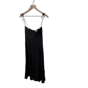 Reformation Juliette Sleeveless Midi Dress in Black Size 12 NWT thumbnail 6