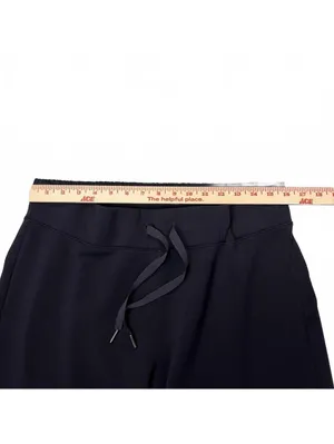 Spanx AirEssentials Wide Leg Pants Loungewear Black Women's Size APPROX Large thumbnail 2