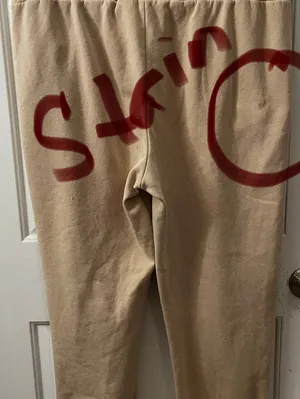 Minions Not Today Graphic Sweatpants Tan Size 3X thumbnail 13