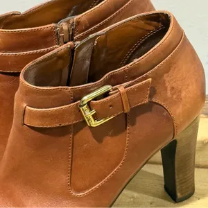 Lauren Ralph Lauren‎ Maleah Leather Bootie size 7.5 B100 thumbnail 2