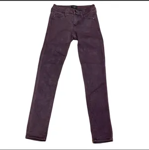 Celebrity Pink Deep Purple Low Mid Rise Skinny Ankle Jeans Denim 25 Retro 90s thumbnail 4