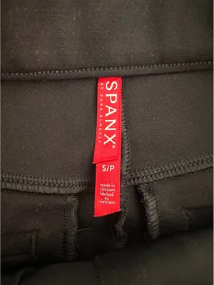 SPANX Perfect Fit Ponte Flare Pull On Pants in Black Women’s Small 20252R thumbnail 7