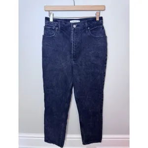 Abercrombie & Fitch Curve Love The 90s Straight Ultra High Rise Jeans Size 26 thumbnail 3