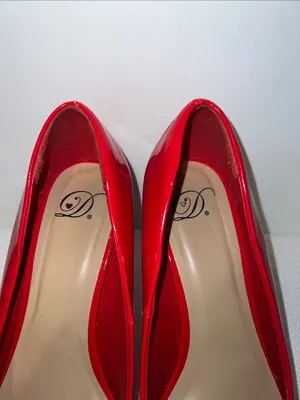 “My Delicious” Stiletto Red High Heel Pumps thumbnail 6
