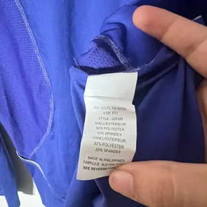 Brooks Running Shirt Women's Large Cobalt Blue Equilibrium Long Sleeve thumbnail 6