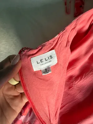 Le lis Pink floral midi dress thumbnail 4