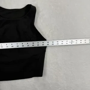 Lululemon Invigorating Training Tank Top High Neck Racerback Cropped Athletic 2‎ thumbnail 3