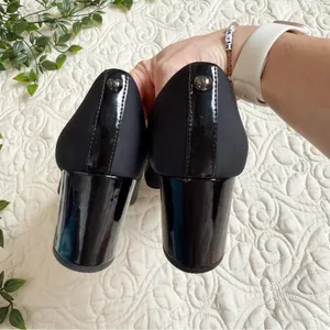 Donald Pliner Parris Block Heel Pump Sz 8 thumbnail 3