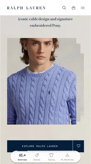 Polo Ralph Lauren Cable Knit Cotton Sweater thumbnail 8