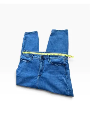 Women's Talbots Flawless High-Waist Cropped Jeans Blue Size 8P thumbnail 6