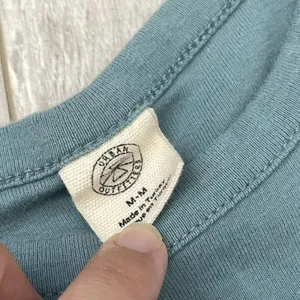 Urban Outfitters Tank Top organic butterfly tie-back crop womens Blue (medium) thumbnail 2
