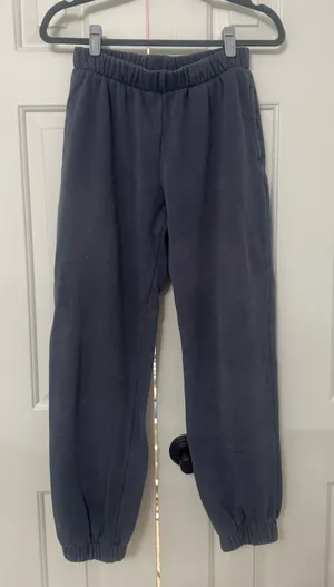 Brandy Melville Navy Sweatpants thumbnail 1