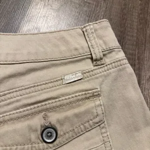 Unionbay Khaki Cargo Utility Shorts Tan Low Rise Y2K thumbnail 3