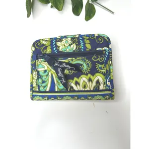 Vera Bradley Rhythm & Blues Snappy Wallet Quilted‎ thumbnail 2