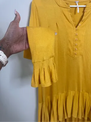 Free People Summer Struttin Mini Tunic Dress thumbnail 5