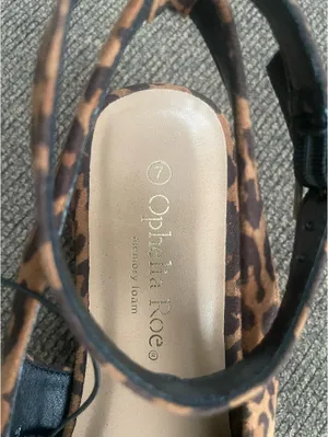 Ophelia Roe Slingback 1” Heel Ankle Strap Shoes thumbnail 3