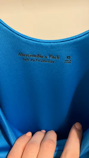 Abercrombie Bodysuit Blue Size XS thumbnail 3