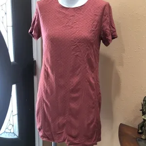 Olivaceous short sleeve short dress large thumbnail 2