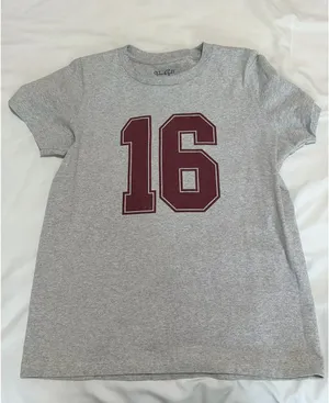 Brandy Melville grey 16 tee thumbnail 1