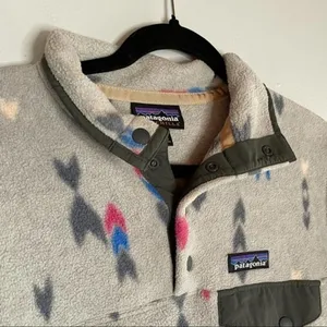Patagonia Wish Tails Quarter Snap Synchilla - size Small thumbnail 2