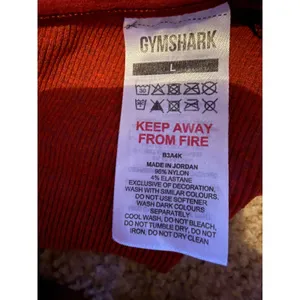 Gymshark Vital‎ Seamless 2.0 Sports Bra Womens Large Red Marl Racerback Gym thumbnail 4