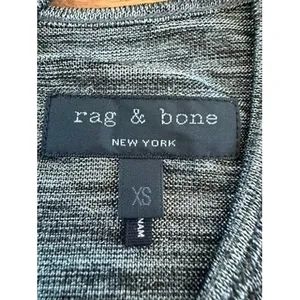 rag‎ & bone Grey Space Dye Scoop Neck Tank Top XS thumbnail 4