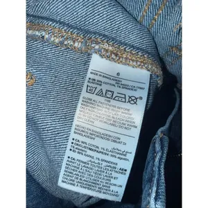 Old navy Dark Wash High Rise Loose Straight Leg Sz 6 Jeans Non Ripped #769 thumbnail 8