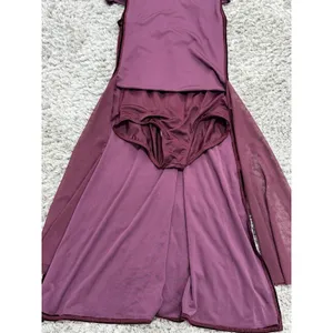 Weissman Adult Small Velvet Dance Costume Leotard Dress Ballet Aerial Skating thumbnail 8