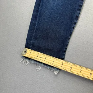 Mother The Stunner Step Fray High Rise Skinny Jeans Dark Wash Size 26 thumbnail 9