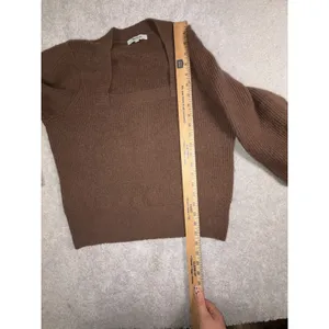 Madewell Square Neck Sweater M Ribbed thumbnail 6