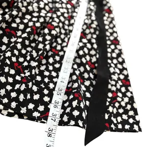 Maeve Anthropologie Odilla Dress Womens L Black Red‎ Sunglasses Belted Wedding thumbnail 12
