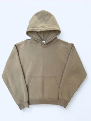 Aritzia Sweatfleece Perfect Fit Hoodie tan loungewear activewear gym training S thumbnail 3