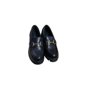 Dream Paris Womens Chunky Platform Loafers Size 6 Black Horsebit Lug Sole Goth thumbnail 2