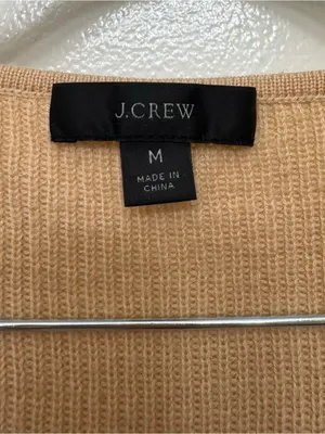 EUC J.Crew Wide V Neck Sweater | Soft Casual Knit Pullover thumbnail 3