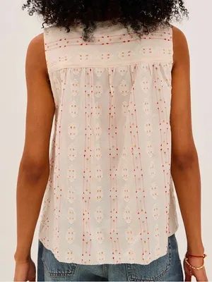 NWT Faherty Skylar Top Size Small Retail $128.00 thumbnail 3