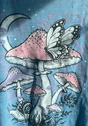 Mushroom Graphic T-shirt thumbnail 1