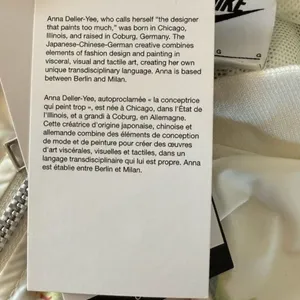 NIKE Sportswear Artist Collection Bomber Jacket Sail White Size L NEW thumbnail 13