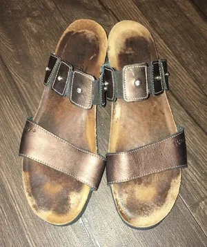 Naot burnt copper ortho jewel strappy sandals thumbnail 1