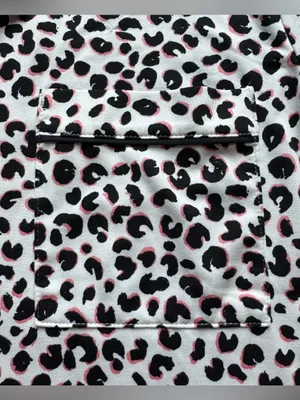 Kate Spade New York Pajama Top S Collared Button Down Leopard Animal Print NWOT thumbnail 3