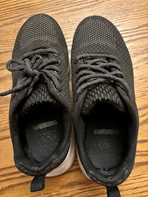 Target Women’s Black Knit Athletic Sneakers thumbnail 3