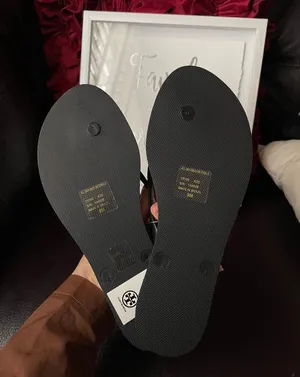 Tory Burch NWT Solid thin flip flop PVC/EVA size 9 in black 2023 new style thumbnail 4