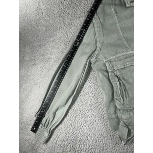 Blanknyc Jacket Women XS Full Zip Linen Utility Steampunk‎ Boho thumbnail 5