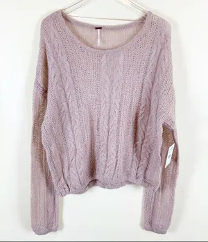 Free People Angel Pointelle Knit Sweater thumbnail 2